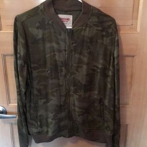 Camo Bomber Jacket